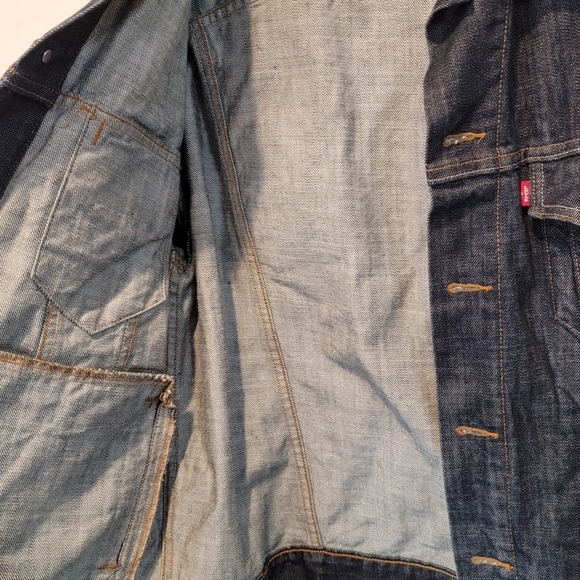 Levi's Men's Denim Jacket - Classic Blue - Picture 7 of 11